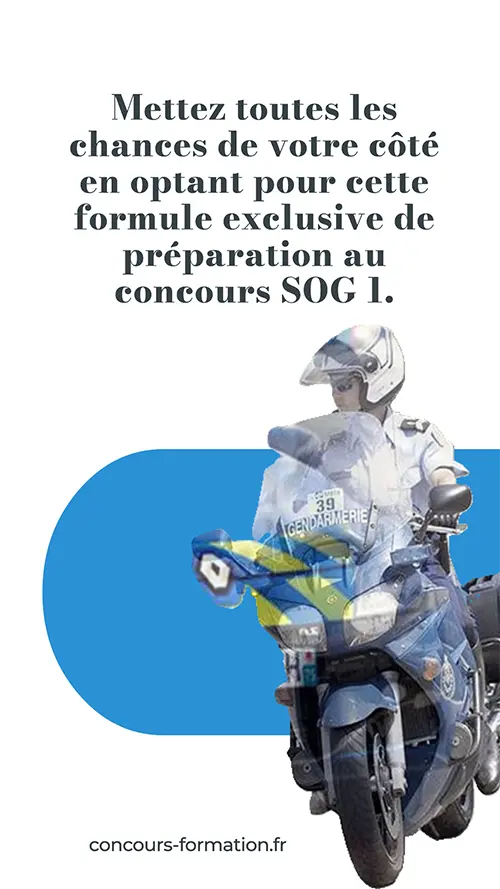 réussir concours sog 1