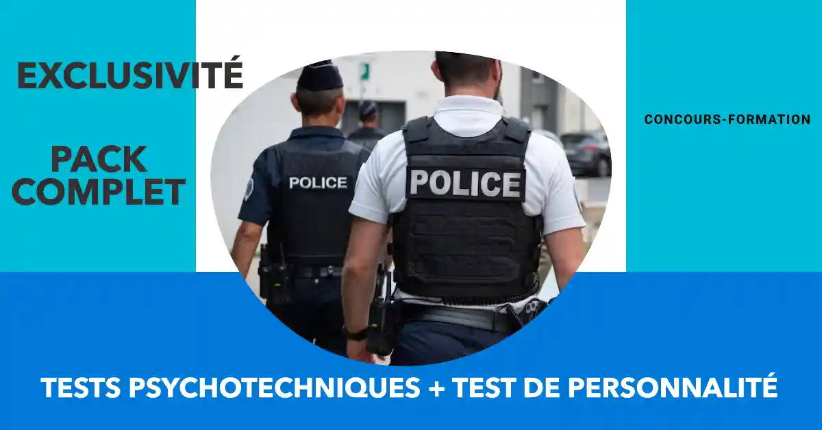 test personnalité police nationale