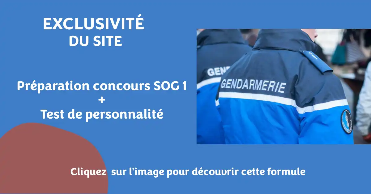 test-personnalité-concours-gendarmerie