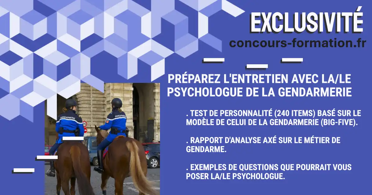 test-personnalité-gendarmerie