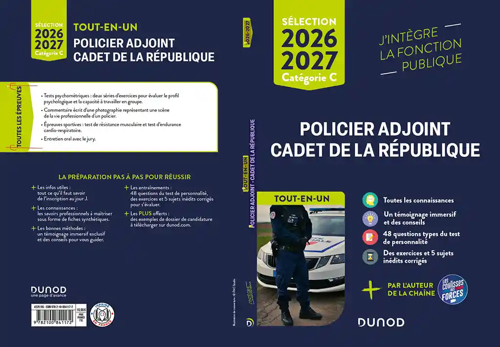 concours-policier-adjoint-manuel-dunod