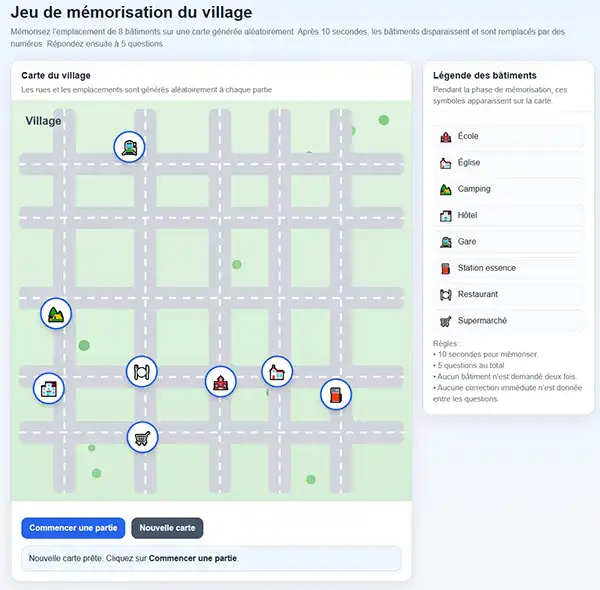 test-mémoire