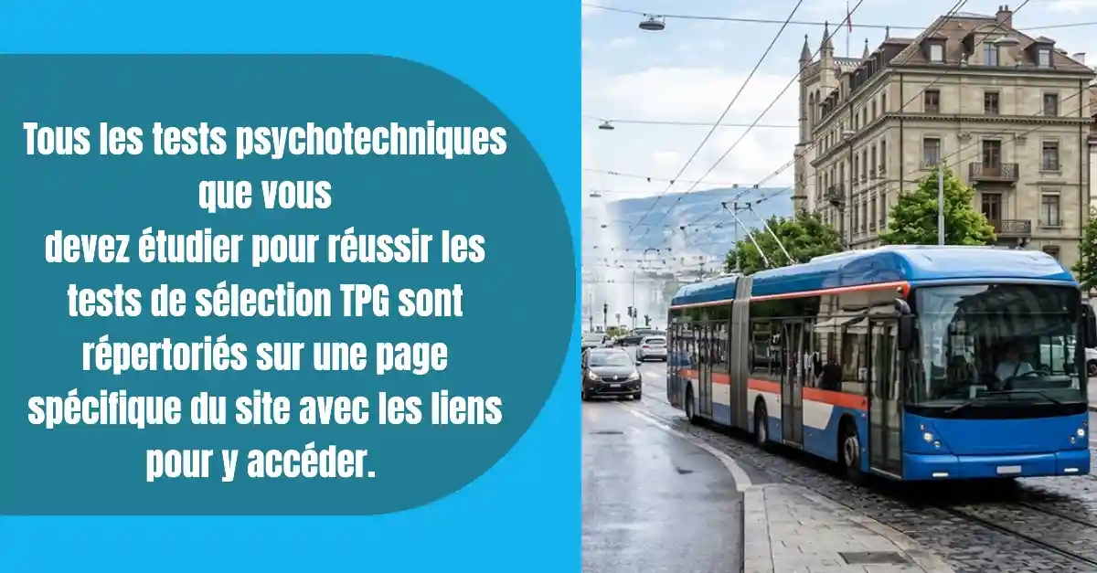 réussir les tests psychotechniques tpg